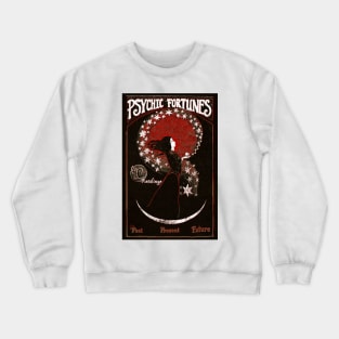 Psychic Fortunes Vintage Poster | Dark Circus Crewneck Sweatshirt